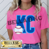 KC Baseball with Baseball Tee or Sweatshirt