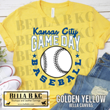 Kansas City Baseball Game Day Tee or Sweatshirt