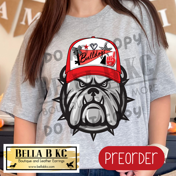 **PREORDER ONLY** Bulldogs Trucker Hat Tee or Sweatshirt - 1 Week Turn Around from Date of Order