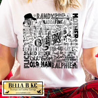 Christmas - Story Subway Black Print Tee or Sweatshirt