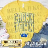 Kansas City Baseball Crown Town Tee or Sweatshirt