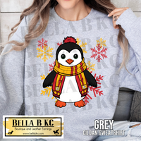 Christmas - KC Christmas Penguin Tee or Sweatshirt