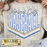 Kansas City Baseball Tee or Sweatshirt