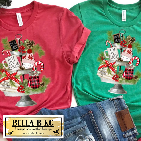 Christmas - Christmas Tray Tee or Sweatshirt