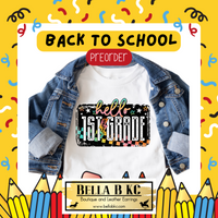 **PREORDER** Hello - Back to School - PreK-5th Grade Youth