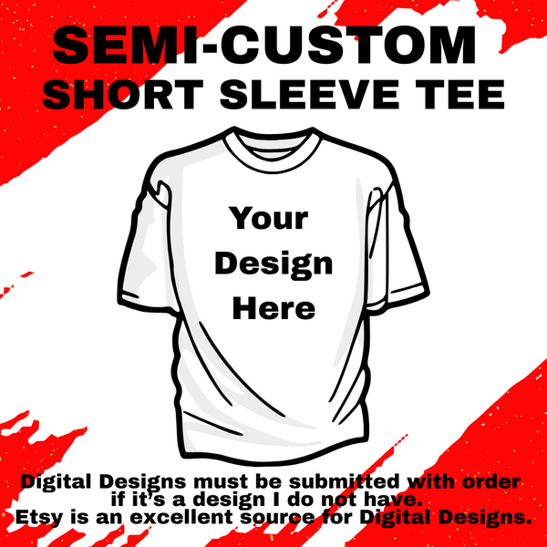 Custom Unisex Short Sleeve Tee
