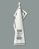“I Only Have a Kitchen Because It Came with the House” - Hey Now™ Cotton Kitchen Towel