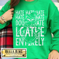 Christmas - G Man Hate Hate Hate Tee or Sweatshirt