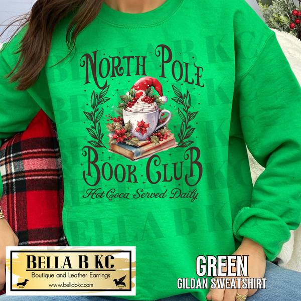 Christmas - North Pole Book Club Tee or Sweatshirt