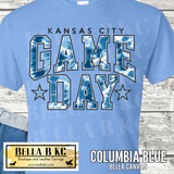 Kansas City Baseball Game Day Tie Dye Tee or Sweatshirt
