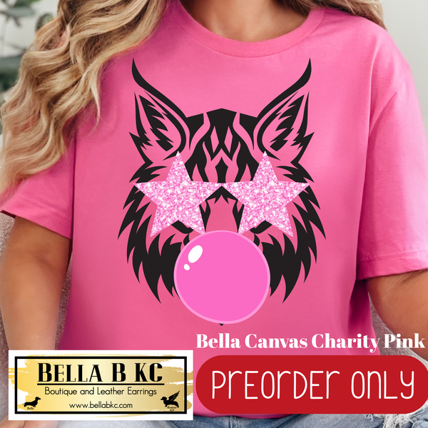 **PREORDER ONLY** Bobcats/Wildcats Bubblegum - Tee or Sweatshirt - 1 Week Turn Around from Date of Order