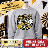 **ONLINE ONLY** Stingers Baseball *FAUX/FAKE Glitter* - Tee or Sweatshirt - 1 Week Turn Around from Date of Order