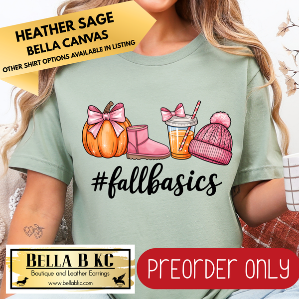 **PREORDER ONLY** Fall - Fall Basics #208 - Tee or Sweatshirt - 1 Week Turn Around from Date of Order