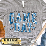Kansas City Baseball Game Day Tie Dye Tee or Sweatshirt