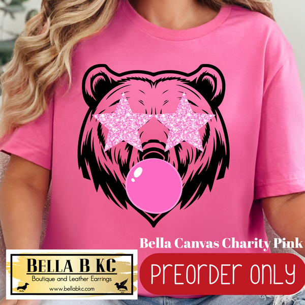 **PREORDER ONLY** Bears/Grizzlies Bubblegum - Tee or Sweatshirt - 1 Week Turn Around from Date of Order
