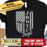 **PREORDER ONLY** Jaguars JROTC Jags Flag - Tee or Sweatshirt - 1 Week Turn Around from Date of Order