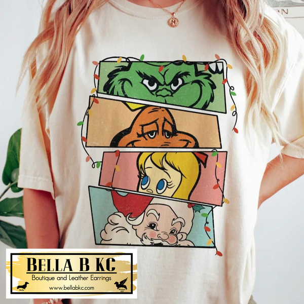 Christmas - G Man Santa Characters Tee or Sweatshirt