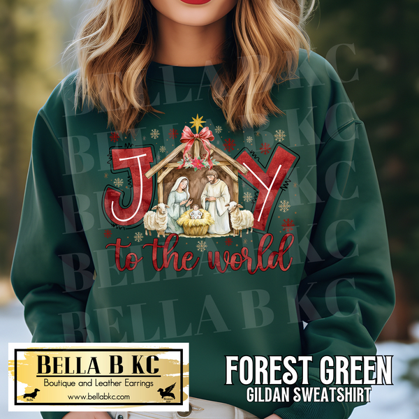 Christmas - Faith - Joy to the World Tee or Sweatshirt