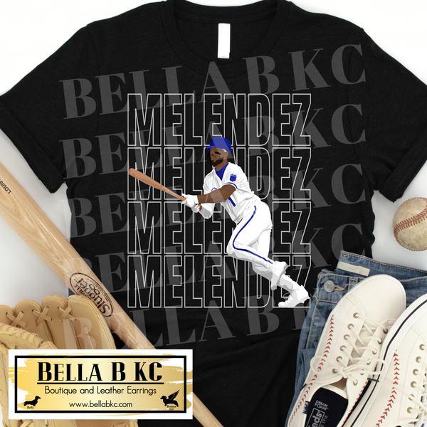 KC Baseball Player MELENDEZ Tee or Sweatshirt