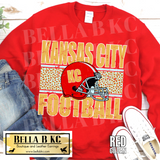 Kingdom - Kansas City Football Leopard Tee or Sweatshirt