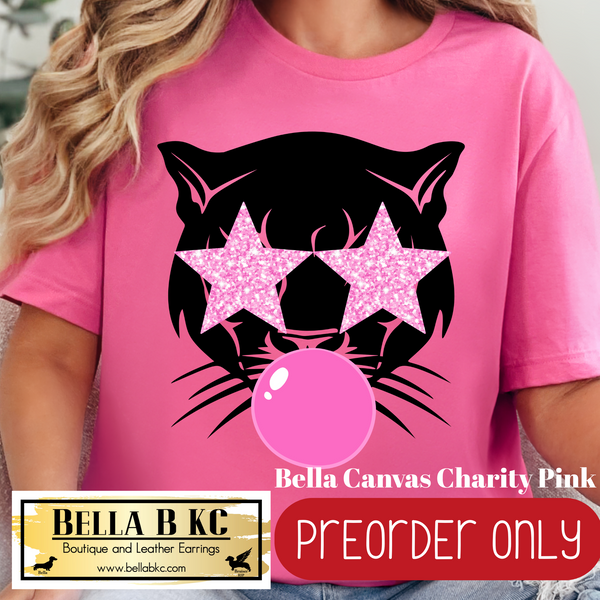 **PREORDER ONLY** Panthers Bubblegum - Tee or Sweatshirt - 1 Week Turn Around from Date of Order