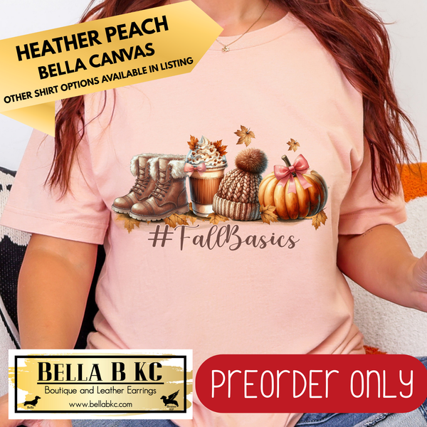 **PREORDER ONLY** Fall - Fall Basics #216 - Tee or Sweatshirt - 1 Week Turn Around from Date of Order