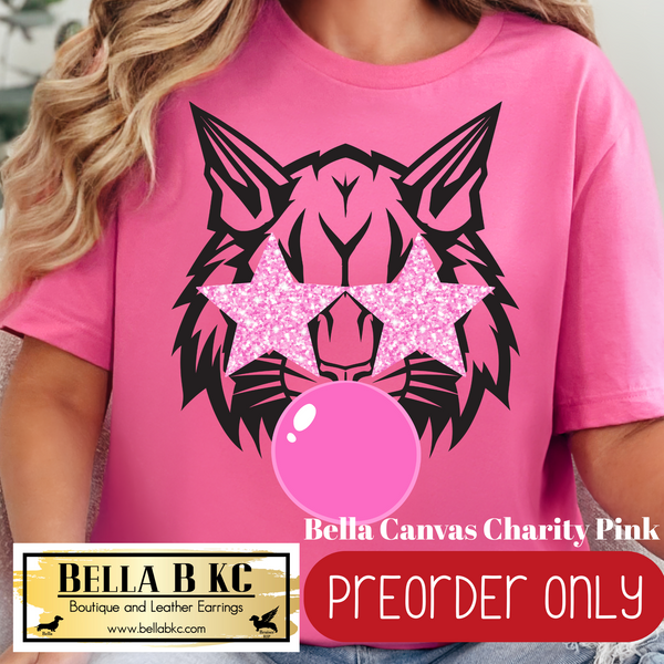 **PREORDER ONLY** Bobcats/Wildcats Bubblegum - Tee or Sweatshirt - 1 Week Turn Around from Date of Order