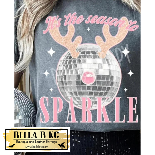 Christmas - Tis the Season to Sparkle Tee or Sweatshirt