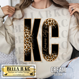 Kingdom - Kansas City KC Leopard Tee or Sweatshirt