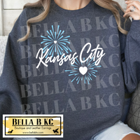 KC Baseball Fireworks Tee or Sweatshirt