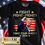 T47 Fight Fight Fight Take Your Shot Tee