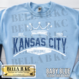 Kansas City Baseball Tee or Sweatshirt