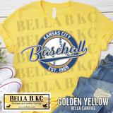 Kansas City Baseball Round Est 1969 Tee or Sweatshirt