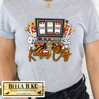 Kansas City Football Vegas Slot Machine Tee or Sweatshirt