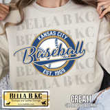 Kansas City Baseball Round Est 1969 Tee or Sweatshirt