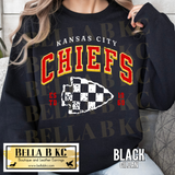 Kingdom - Kansas City Checkered Arrow Tee or Sweatshirt