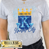 KC Baseball Long Live the K Tee or Sweatshirt