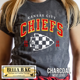 Kingdom - Kansas City Checkered Arrow Tee or Sweatshirt