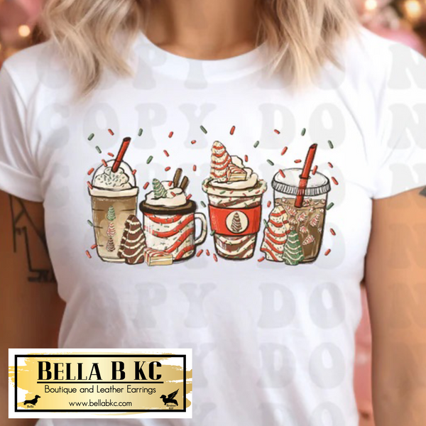 Christmas - Christmas Cake Coffee Tee or Sweatshirt