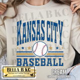 Kansas City Baseball Tee or Sweatshirt