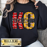 KC Football Red & Yellow KC Tee or Sweatshirt