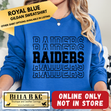 **PREORDER ONLY** Jaguars JROTC Raiders Repeat - Tee or Sweatshirt - 1 Week Turn Around from Date of Order