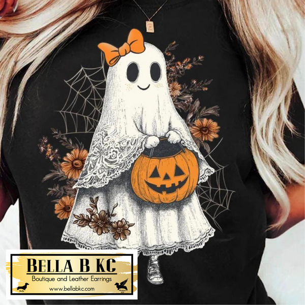 Halloween - Vintage Ghost #2 - Tee or Sweatshirt