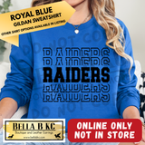 **PREORDER ONLY** Jaguars JROTC Raiders Repeat - Tee or Sweatshirt - 1 Week Turn Around from Date of Order