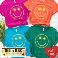 Summer - PUFF - Smiley Face Tee