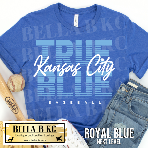 Kansas City Baseball True Blue Tee or Sweatshirt