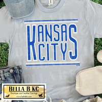 Kansas City Baseball Outlined Tee or Sweatshirt