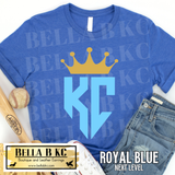 Kansas City Baseball KC Crown Tee or Sweatshirt