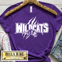 Wildcats Claw on Tee or Sweatshirt