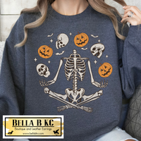 Halloween - Skeleton Juggling Heads - Tee or Sweatshirt